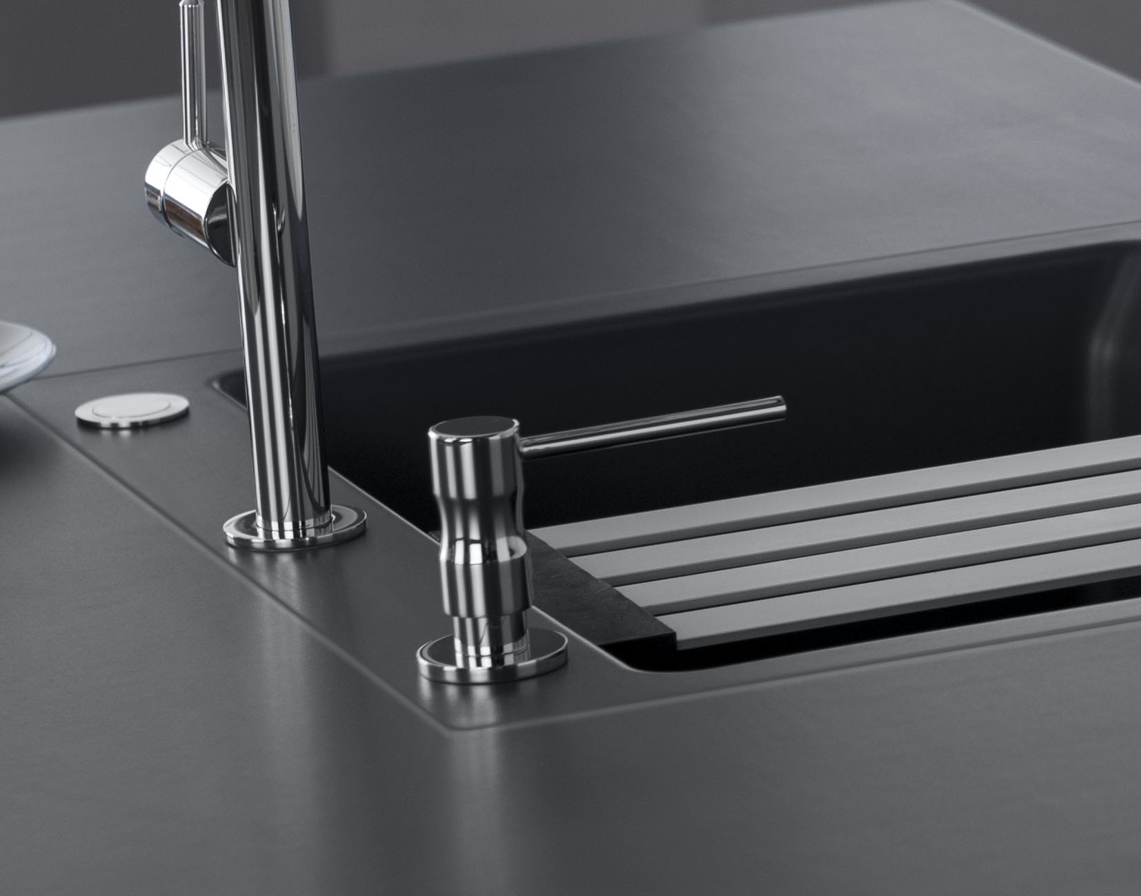 Systemceram Flächenbündige Keramikspülen